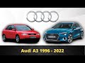 Audi A3 Evolution 1996 2022 Audi A3 Then And Now