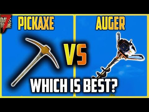 Alpha 21 - What's The Most EFFICIENT Way To Get Materials? - 7 Days To Die Survival Guide #10