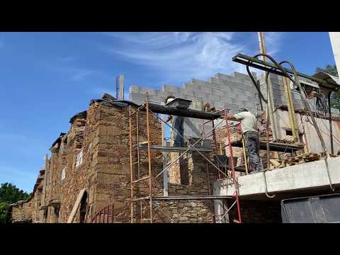 STUNNING Stone Masonry - Stone House Renovation