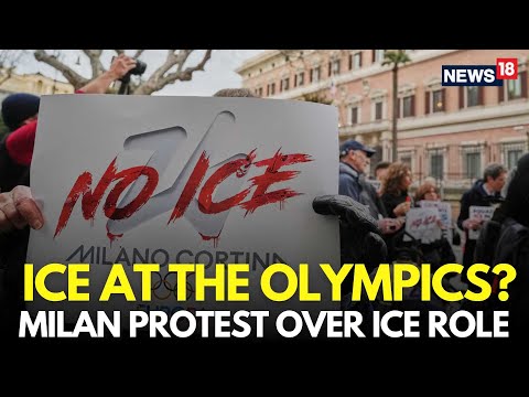 LIVE | Olympics Faces Backlash, Protesters Storm Milan Over ICE's Role in Olympics Security | N18G