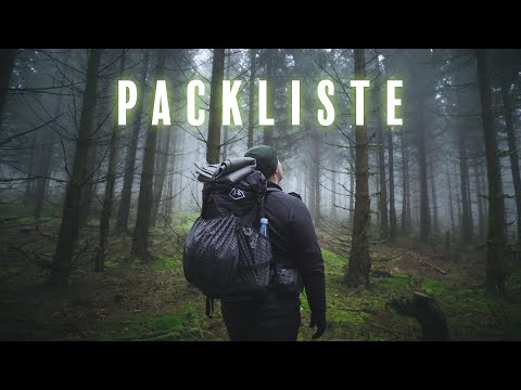 Meine Wanderausrüstung - Ultraleichte Packliste für Mehrtagestouren