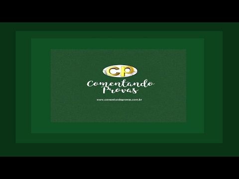 Bem-vindo(a) ao Comentando Provas !!!
