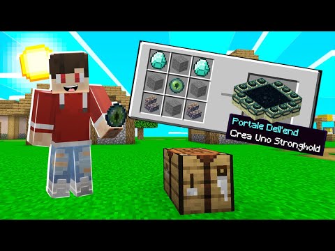 MINECRAFT MA PUOI CRAFTARE LE STRUTTURE!