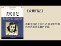 文學 《安妮日記》：少女如何面對納粹暴行？