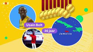 Kinderen racen tegen snelste man ter wereld Usain Bolt