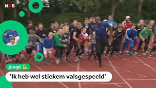 Kinderen racen tegen snelste man ter wereld Usain Bolt