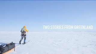 Ice and rock. Two stories from Greenland. Short science documentary film