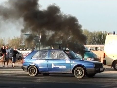 Fiat 126P Turbo Vs. VW Golf II TDI