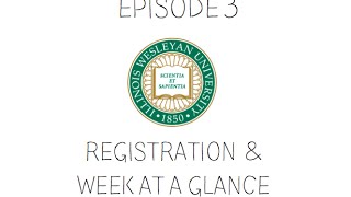 Where Are You, MyIWU; Episode 3: Registration and Week at a Glance