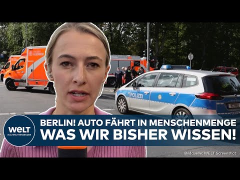BERLIN: Auto fährt in Menschenmenge! Mehrere Kinder verletzt! Was wir wissen