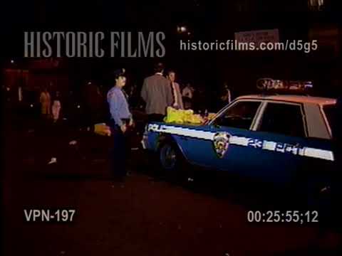 UPTOWN SHOOTING 110 STREET AND LEXINGTON AVE, MANHATTAN - 1990