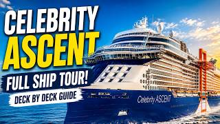 Celebrity Ascent FULL TOUR | Restaurants, Pools, Eden, Magic Carpet & More