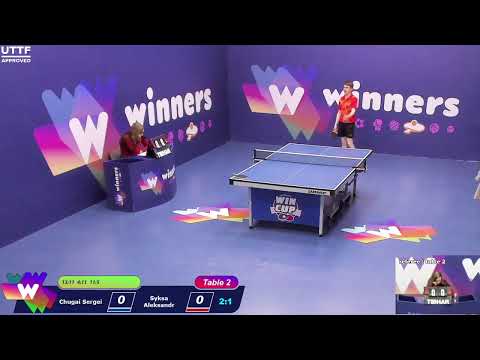 WINners CUP table 2  10.12  Chugai Sergei - Syksa Aleksandr  20:00