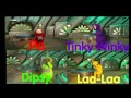 Teletubbies Jumping Into The House Comparision