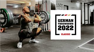 Vorbereitung für den CrossFit German Throwdown 2022- 120kg Thruster