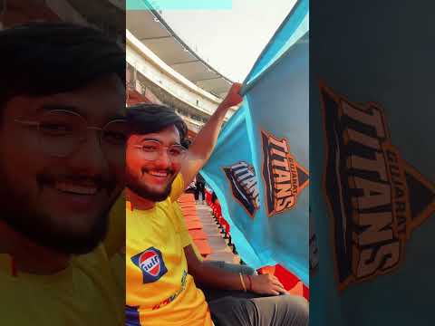 SITTING NEXT TO CSK PLAYERS IN IPL FINAL #travel  #ipl #cricket