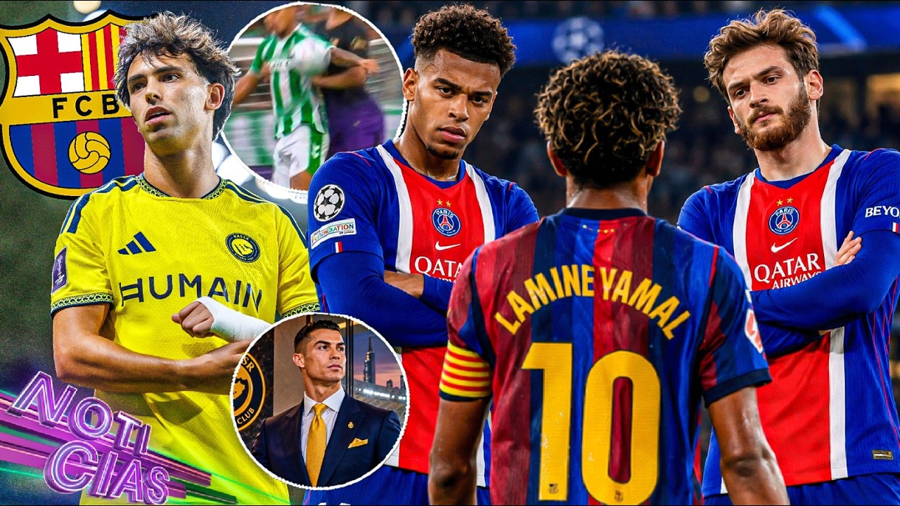 Plan de Flick vs PSG | ¡Audio enciende LaLiga! | Joao pide volver al Barça | ¿CR7 dueño de Al Nassr?
