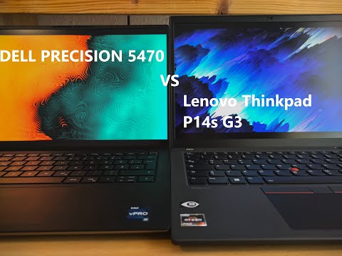 The Best 14 Inch Workstation Laptop: DELL Precision 5470 VS Lenovo Thinkpad P14s G3