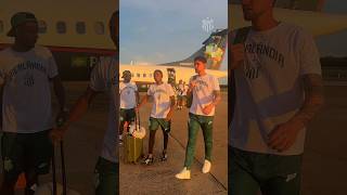 🛫 O Verdão já está em Montes Claros para o jogo de sábado, contra o North. Pra cima, Uberlândia! 🟢