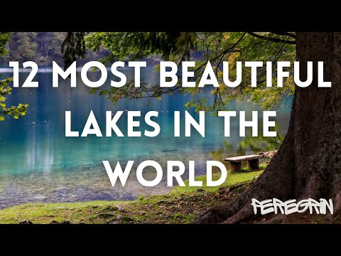 12 Most Beautiful Lakes in the World 🌍✨ | Stunning Natural Wonders