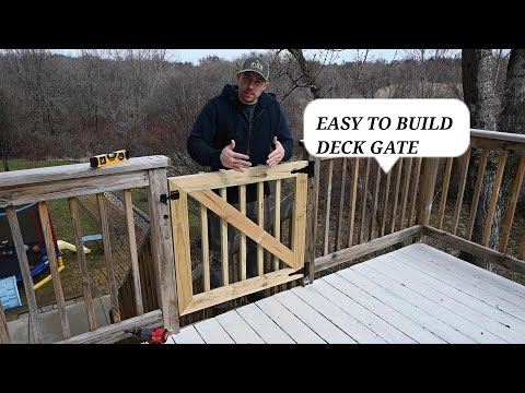 Building A Deck Gate