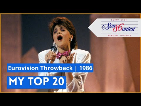 EUROVISION 1986 - My Top 20 [From POLAND]
