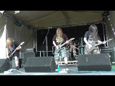 CRUEL HUMANITY 'CROSS STAR CRESCENT MOON' @ OUT OF THE ASHES FESTIVAL - ELLESMERE PORT, UK.
