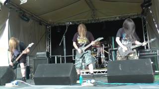 CRUEL HUMANITY 'CROSS STAR CRESCENT MOON' @ OUT OF THE ASHES FESTIVAL - ELLESMERE PORT, UK.