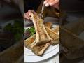 $24 Bone Marrow Dish in Vegas #vegasfood #bonemarrow