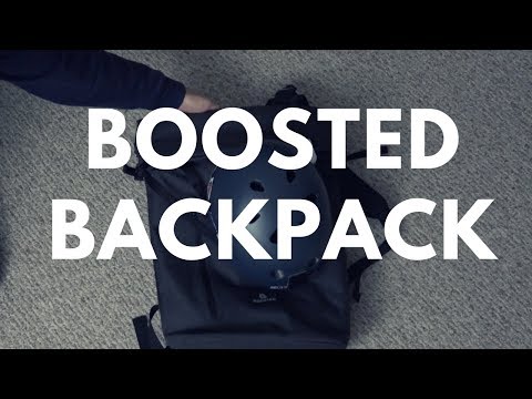 First Look The Boosted Board Backpack