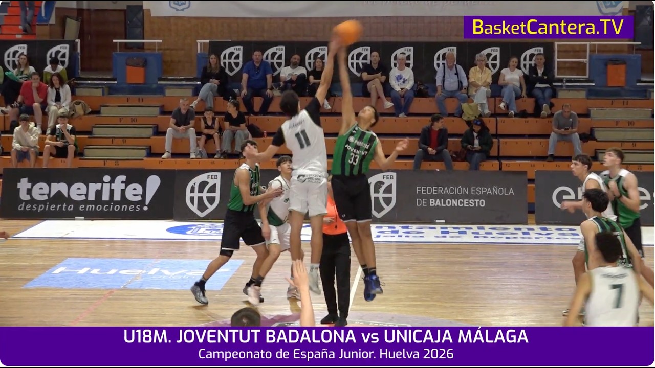 #Resumen  U18M. JOVENTUT BADALONA vs UNICAJA MÁLAGA.- Cpto. España Junior 2026