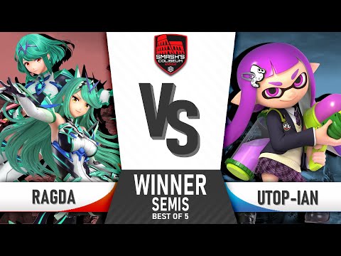 Ragda (Pyra/Mytrha) VS Utop-ian (Inkling) Winners Semis, Smash Coliseum 2022#5
