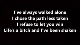 five finger death punch - i refuse (lyrics)