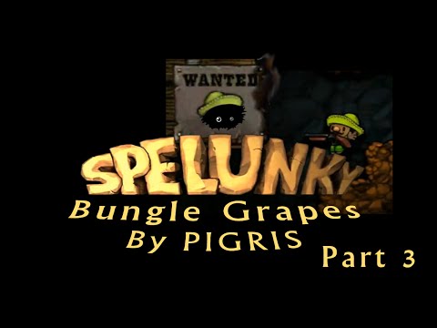 Blargh! Spelunky Custom Levels: Bungle Grapes Pt.3