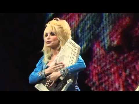 Dolly Parton playing 'Coat of Many Colors' on an Autoharp