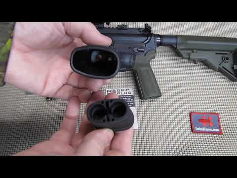 b5 systems pistol grip plug - for batteries and else storage