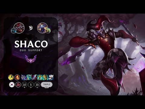 Shaco Support vs Yuumi - KR Master Patch 13.11