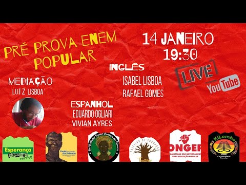 Pré-Prova ENEM Popular - Inglês & Espanhol