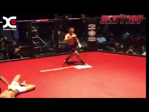 Martin The Spartan Day Spinning Back Kick