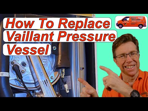 Vaillant F75 Faulty Pressure Vessel Replaced also How to Re-pressurise & Service the Pressure Vessel