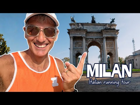 Running Tour of Milan 🇮🇹 | Exploring Italy’s Most Beautiful City in One Hour