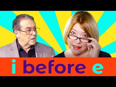 i before e except after c - an English spelling rule