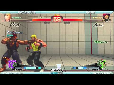 HADOCON III - SSF4:AE 2012 - Harrison vs Kineda