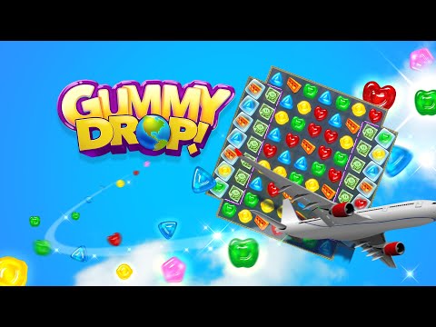 Gummy Drop! Match 3 & Travel Video