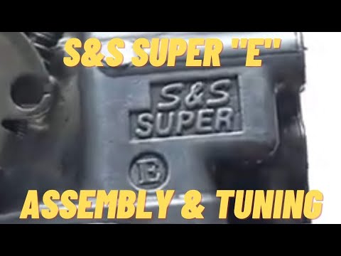 S&S SUPER E CARBURETOR/Assembly  tuning and base settings.