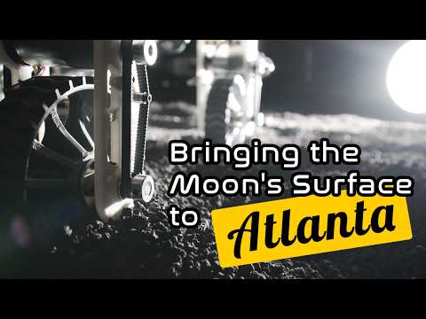 Researchers bring the moon’s surface to Atlanta