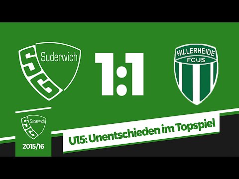 U15: SG Suderwich - FC/JS Hillerheide 1:1(1:0), 8. Spieltag, Kreisliga B2 Recklinghausen