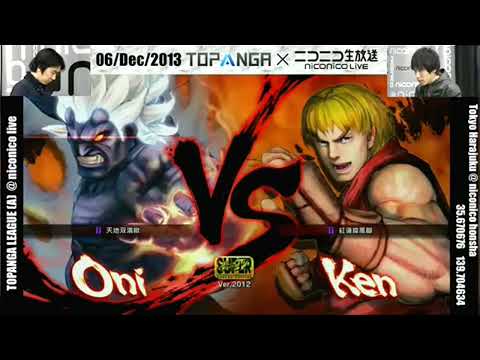 TL3A Round10 Battle3 - Wao Oni vs Momochi Ken - SSF4 AE2012