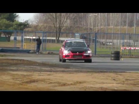 VII SuperOes Tor Poznań 2015 - Piotr Kałmuczak - Mitsubishi Lancer EVO