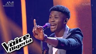 Michael sings “Never Too Much” / Live Show / The Voice Nigeria 2016